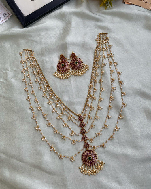 Bling With Shine Necklace With layer work