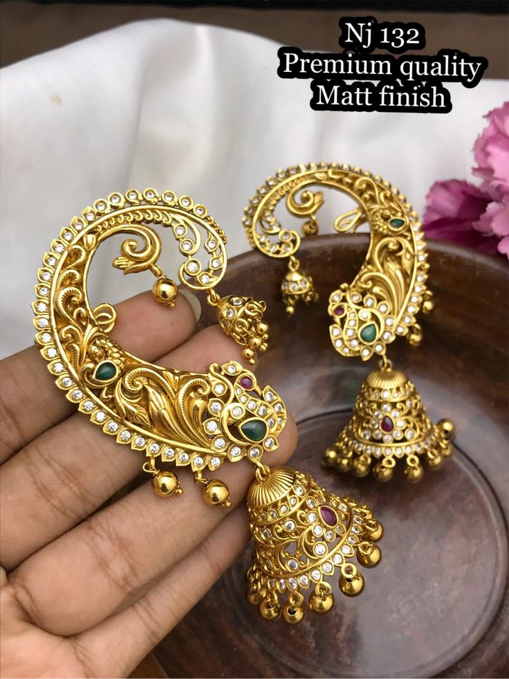 Premium Quality Matte Finished Earrings