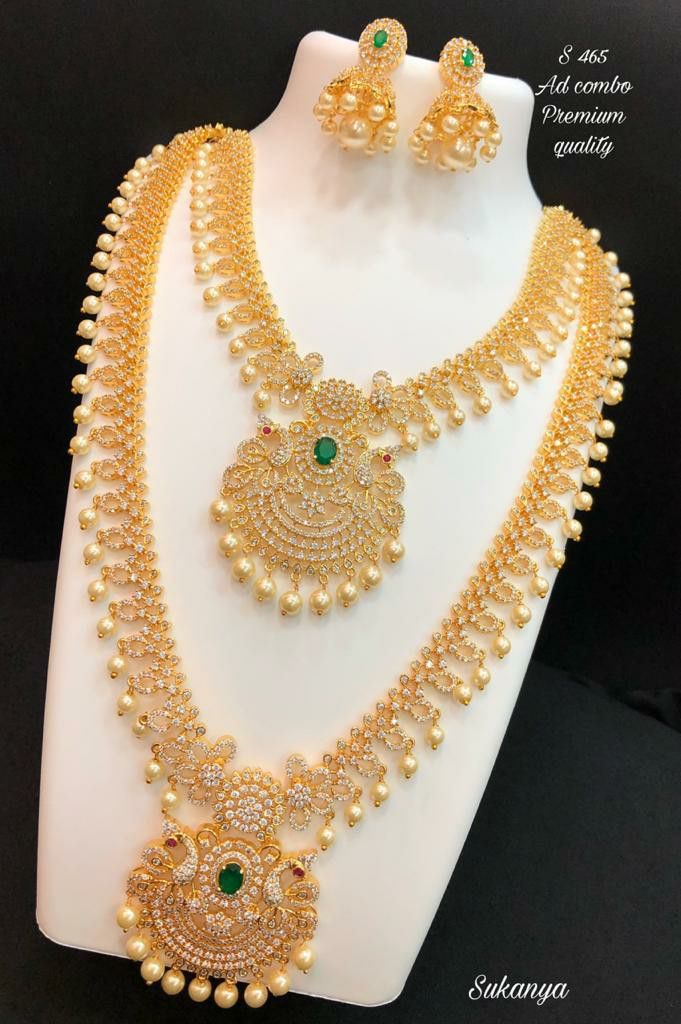 Sithara Sparklers Designer Necklace Set