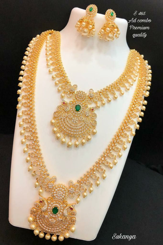 Sithara Sparklers Designer Necklace Set