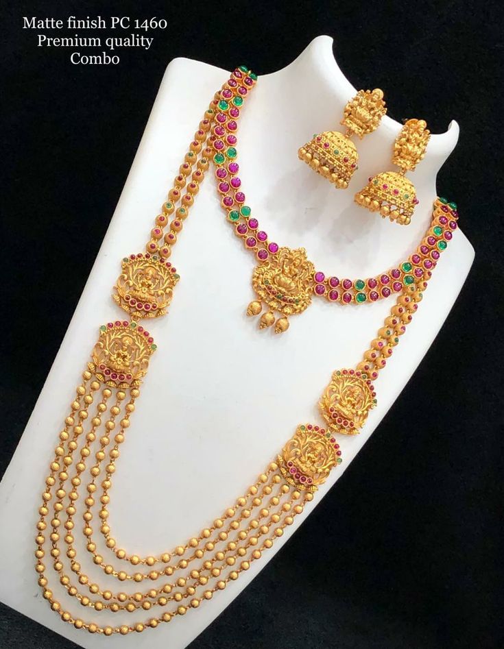 Swarna Sculpt Designer Necklace Set