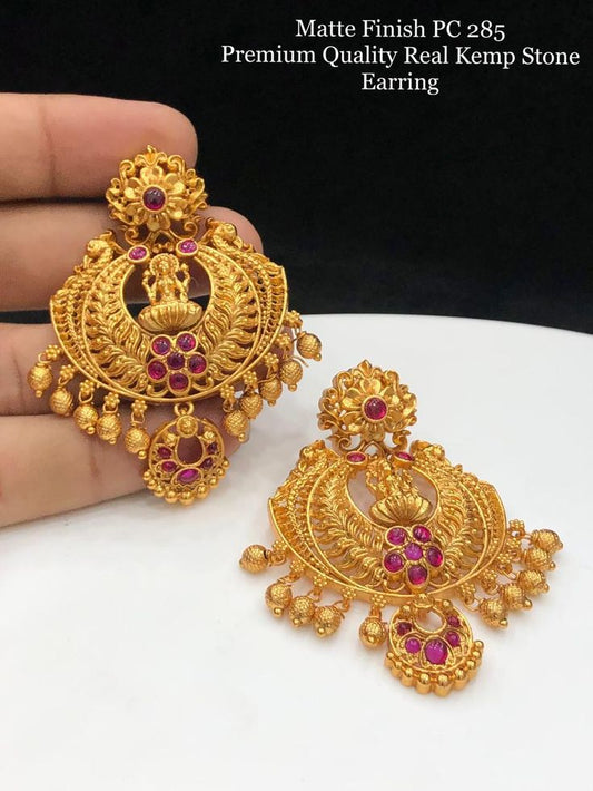 Navrati Super Golden Earrings set