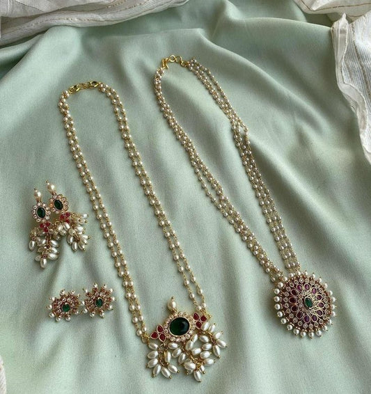 Pearl Long Necklace